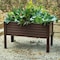 New Age Pet 48in ECOFLEX Elevated Planter, Walnut RGGEP44-09-48 - alternate 5